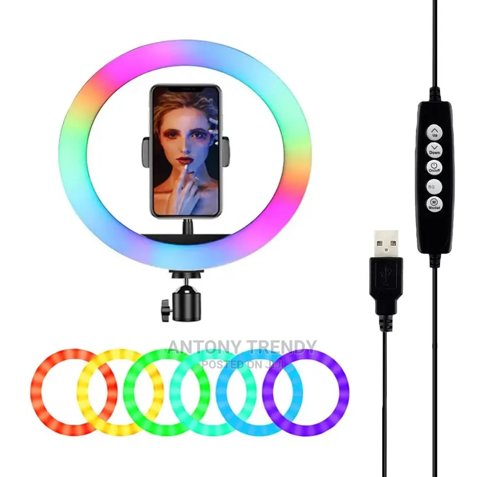 RGB Selfie Ring Light, LED Ringlight
