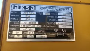 350kva Standby Generator For Sale