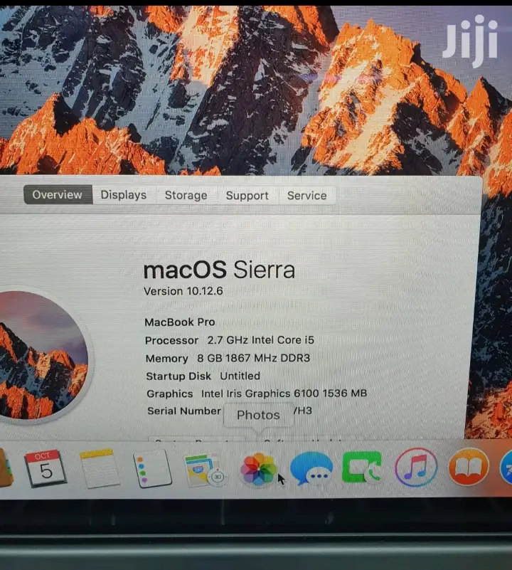 Laptop Apple MacBook Pro 8GB Intel Core i5 SSD 128GB