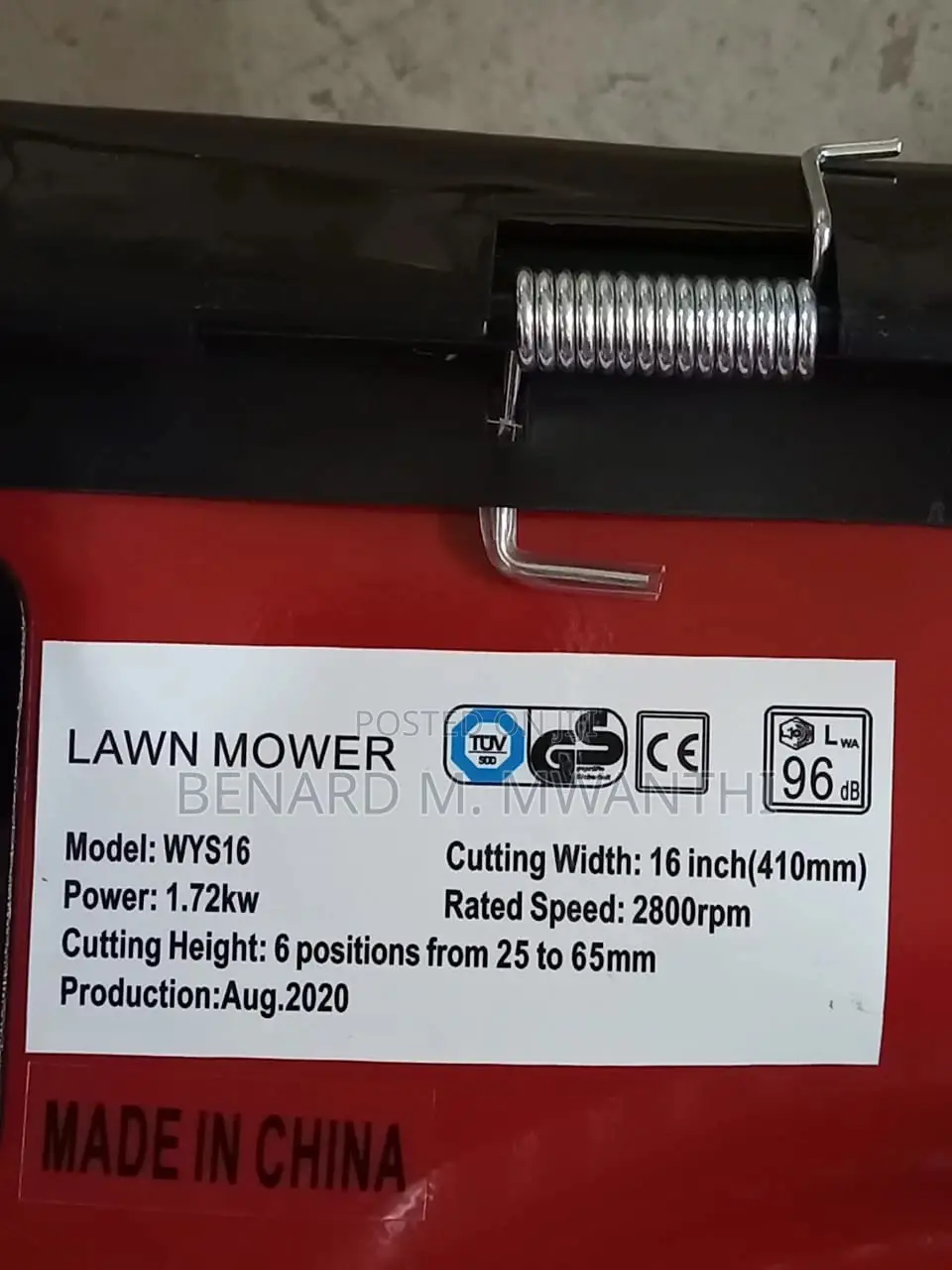 Lawnmower (Briggs Stratton)