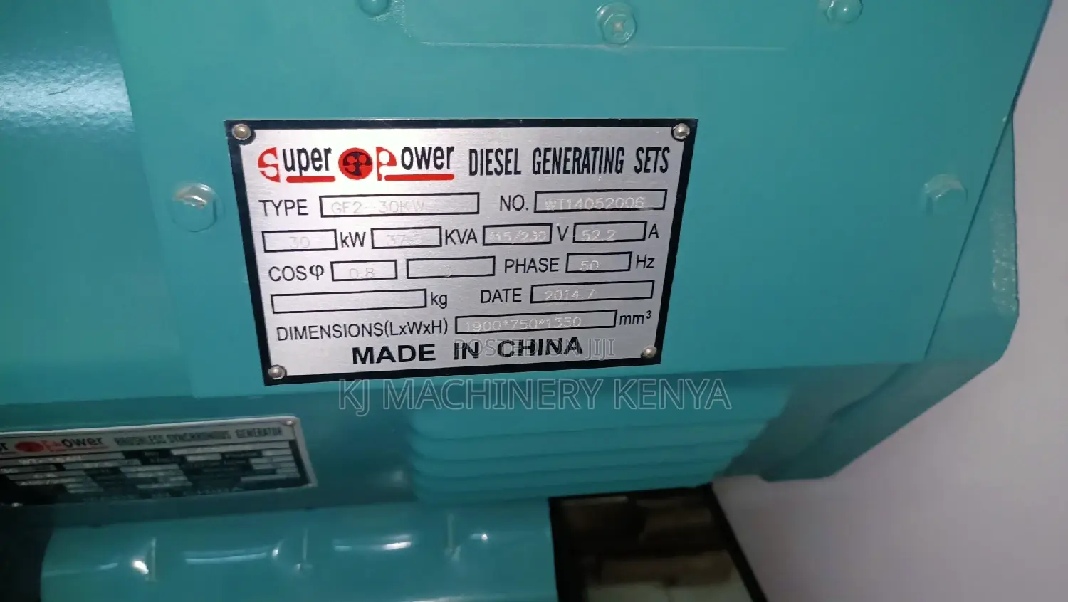 37kva Power Generator