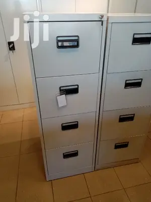 Lockable 4 Tier Cabinet