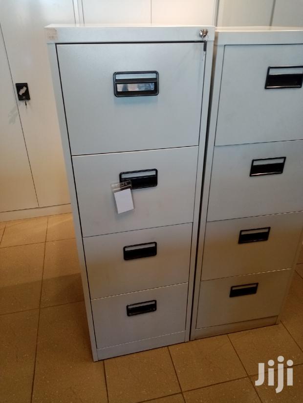 Lockable 4 Tier Cabinet