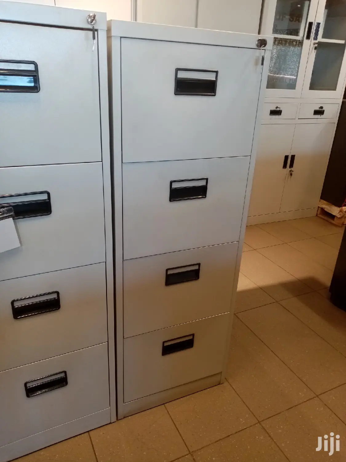 4 Tier Lockable Office Cabinet