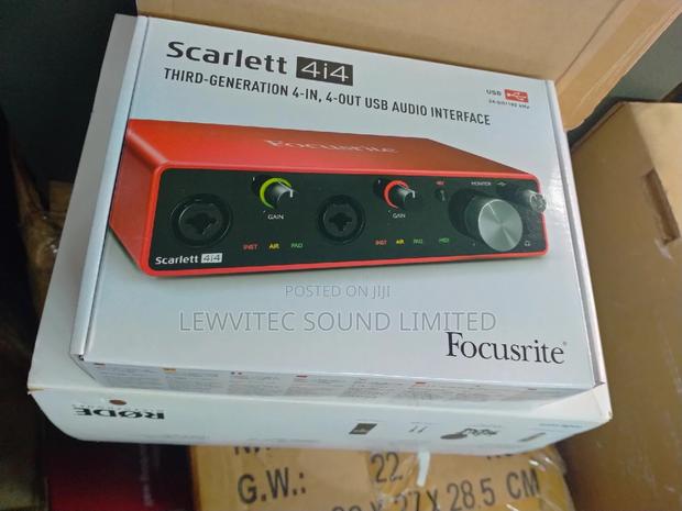 Focusrite 4i4 3rd Generation - main view