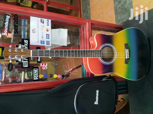 Acoustic Guitar Colourful - main view