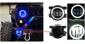 4 Inch LED Fog Lights: For Jeep/Defender/Toyota