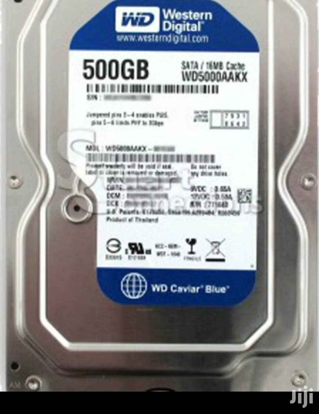 500GB Western Digital Hard Disks