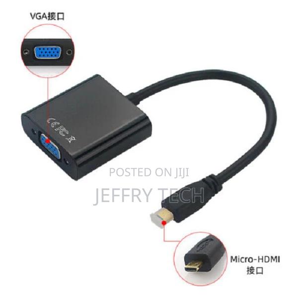 Micro HDMI to VGA Adapter With Audio Cable for Raspberry Pi