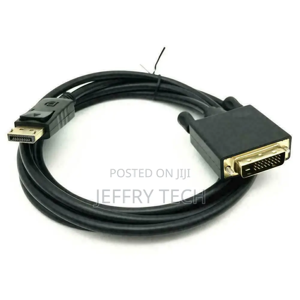 Displayport DP to DVI-D Male Dual Link Cable 1080p Adapter