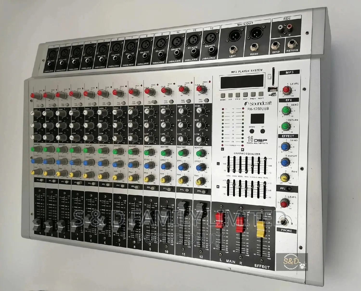 Soundcraft 12 Channels Powered Mixer