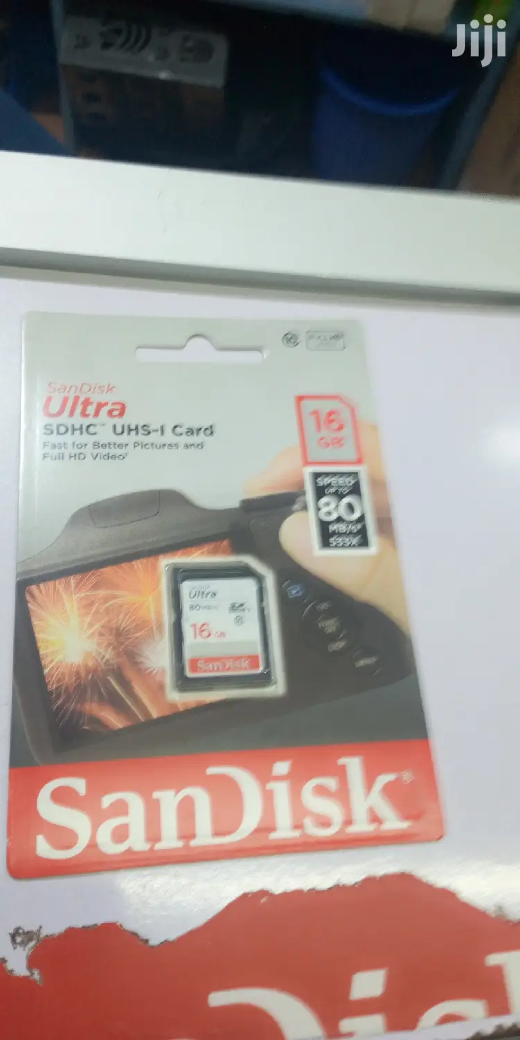 16 Gb Sandisk Ultra SDHC UHS-1 Card