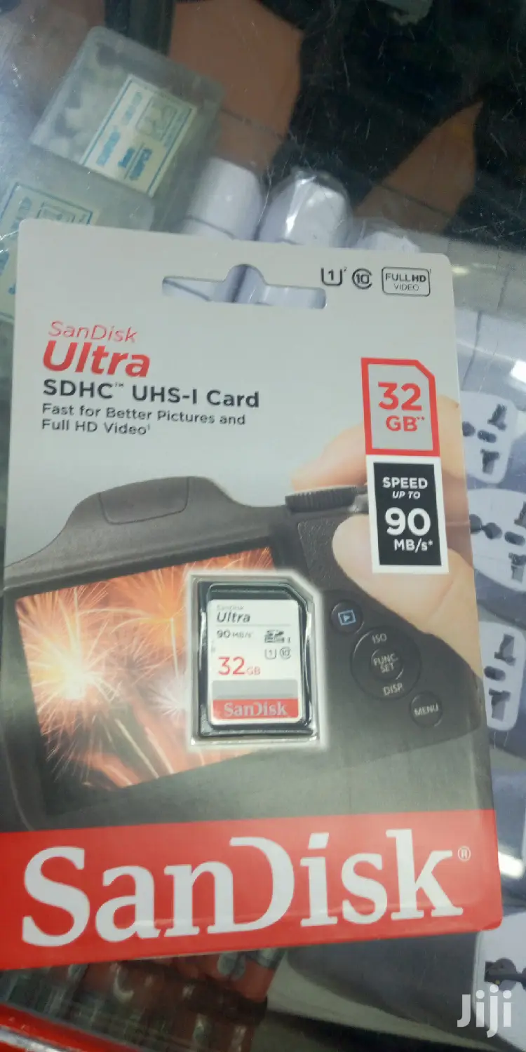 32 GB Sandisk Ultra SDHC UHS-1 Card