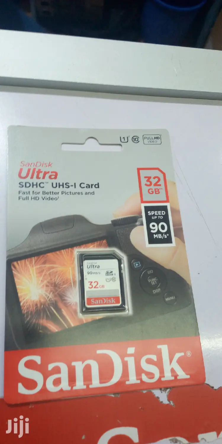 32 GB Sandisk Ultra SDHC UHS-1 Card