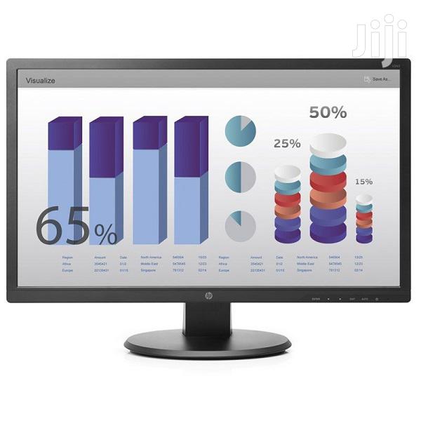 HP V197 18.5" Monitor, Black Color