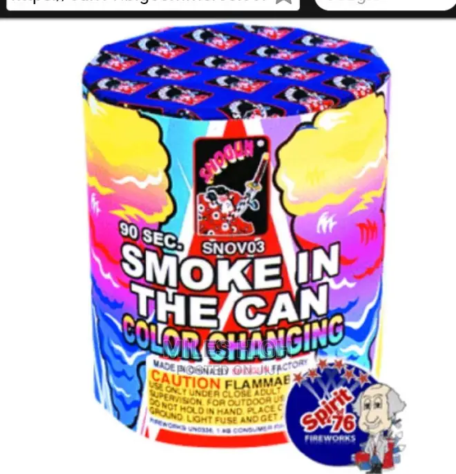 Smoke Bomb ( 4 Colors in 1)
