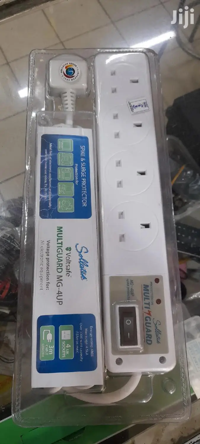 Original Solatek Spike & Surge Multiguard Socket 4pin