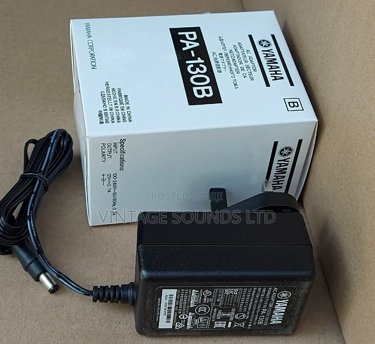 Yamaha Pa-130b 12v Keyboard Ac Adapter