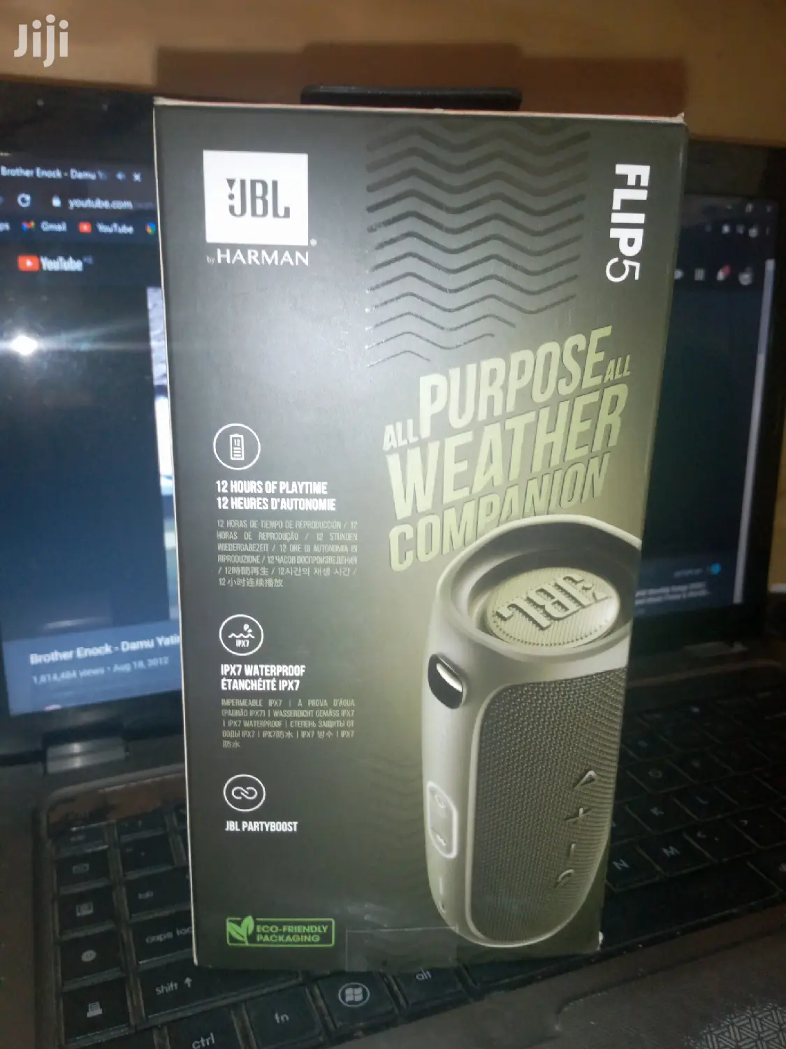 Original JBL Flip 5 Hi-Fi Bluetooth Portable Speaker.
