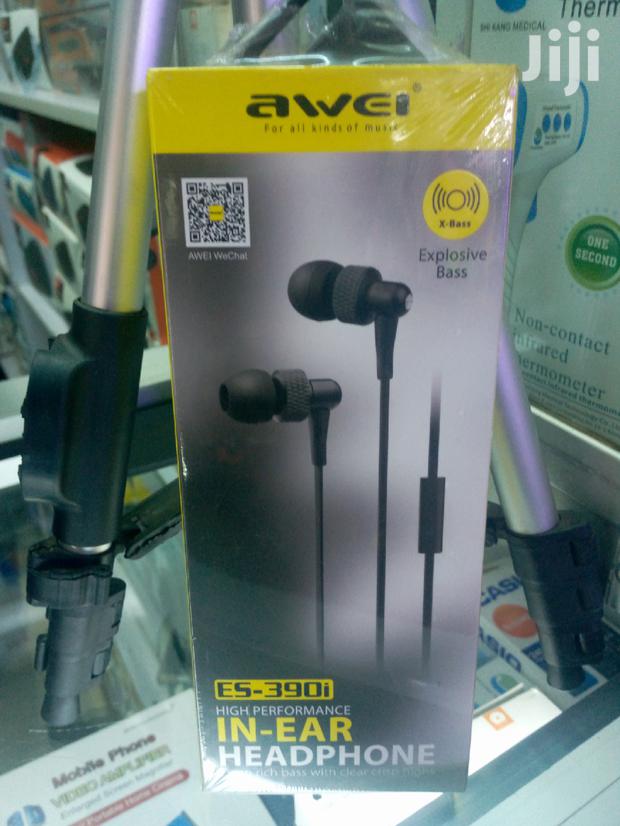 Awei In-ear Stereo Wired Earphone With 1•2 Meter Cable. - main view