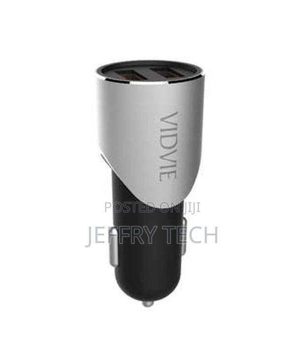 Vidvie Fast Car Charger CC507, 3.1A - 2 USB Port With Usb Ca