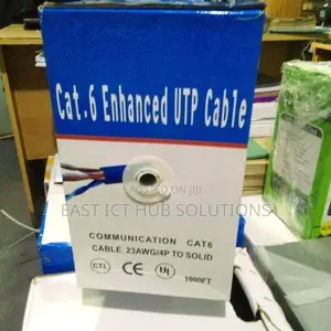 LAN Cable Cat 6 UTP Per Carton 1000m
