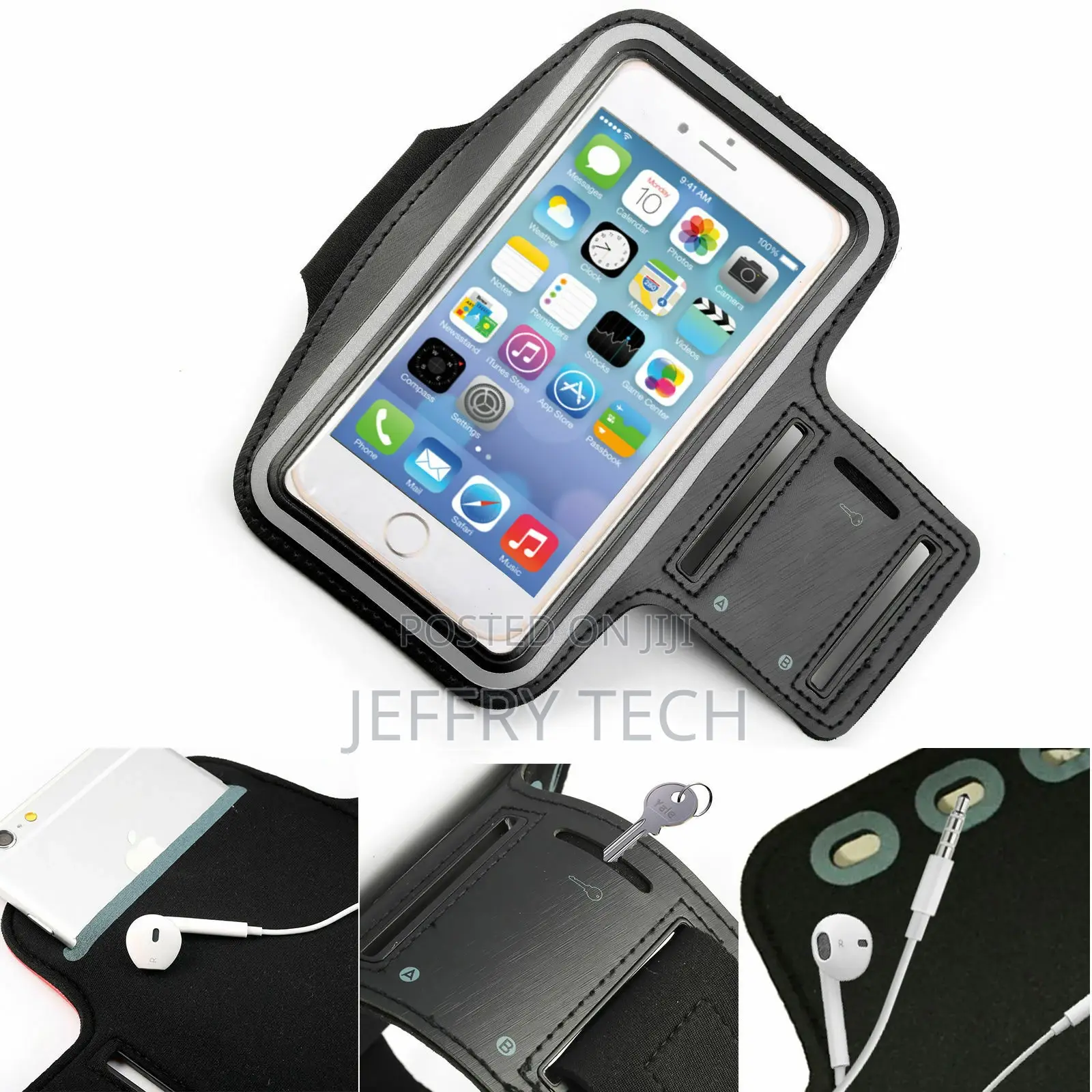 Waterproof Jogging Sport Armband Mobile Phone Holder For Iph
