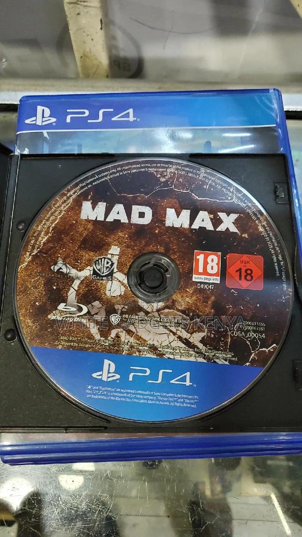 Mad Max Ps4 - main view
