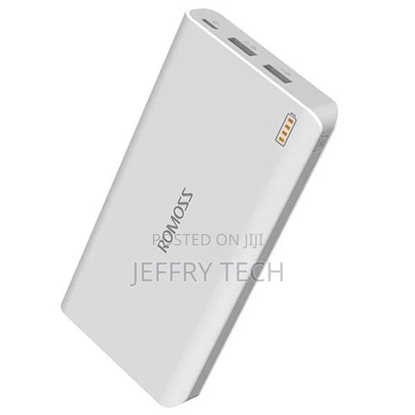 Romoss Sense 6 20000mah Powerbank Sense6 Dual Output (White)