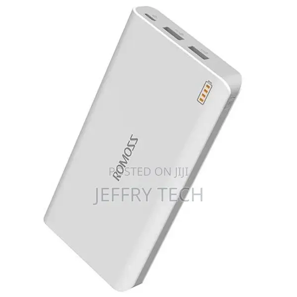 Romoss Sense 6 20000mah Powerbank Sense6 Dual Output (White)
