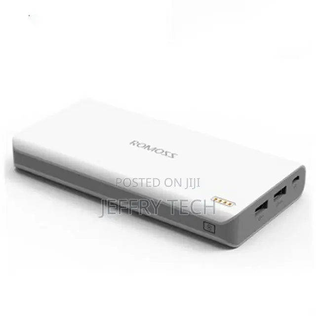 Romoss Sense 6 20000mah Powerbank Sense6 Dual Output (White)