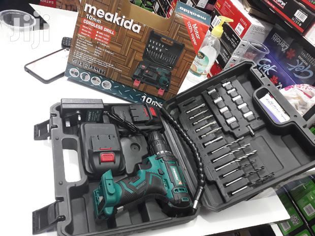 Meakida Cordless Drilling Machine With Bits