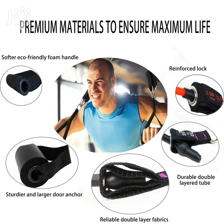 11pcs Resistance Bands