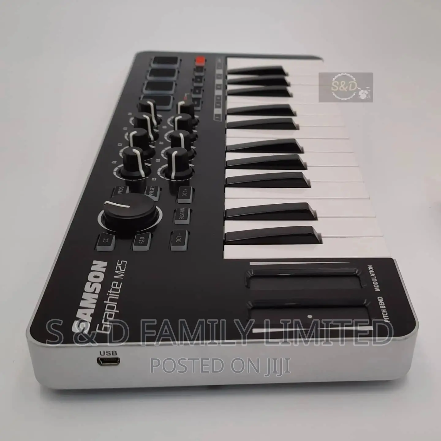 Samson Graphite M25 Midi Keyboard