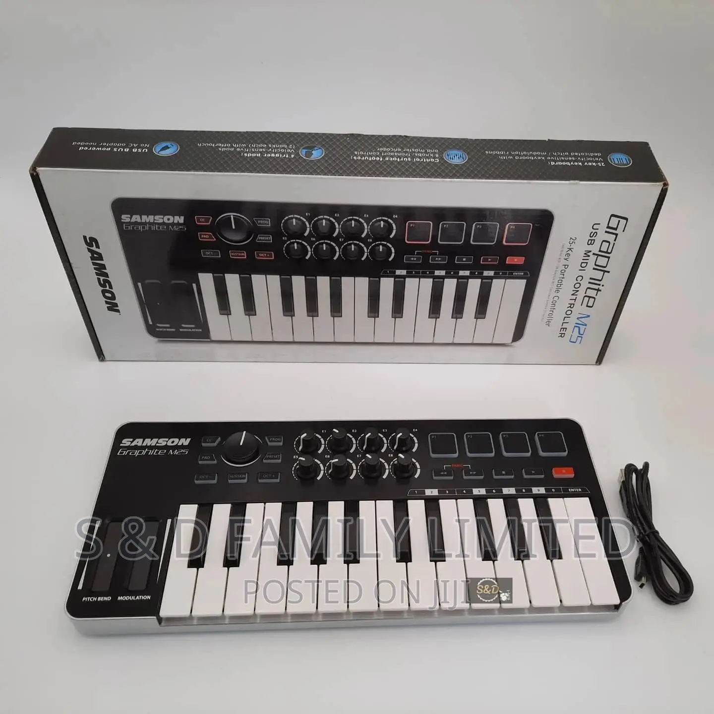 Samson Graphite M25 Midi Keyboard