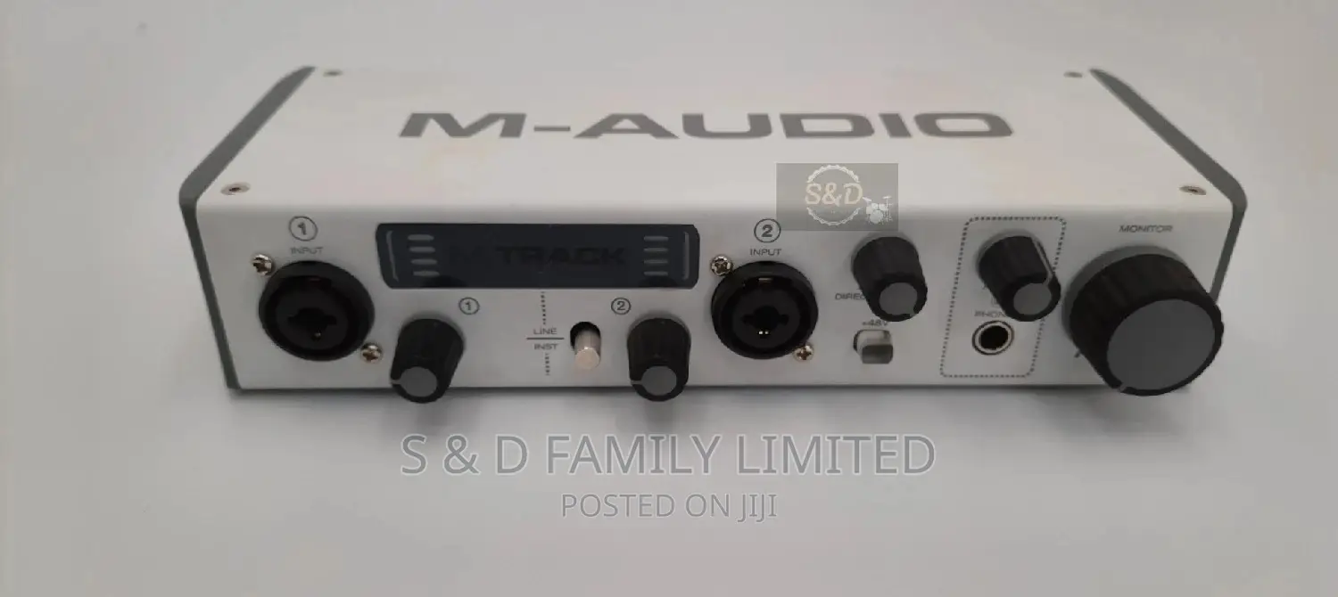 M-audio M-track Two Channels Audio Interface