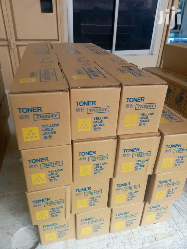 Yellow Tonner For Konica C360