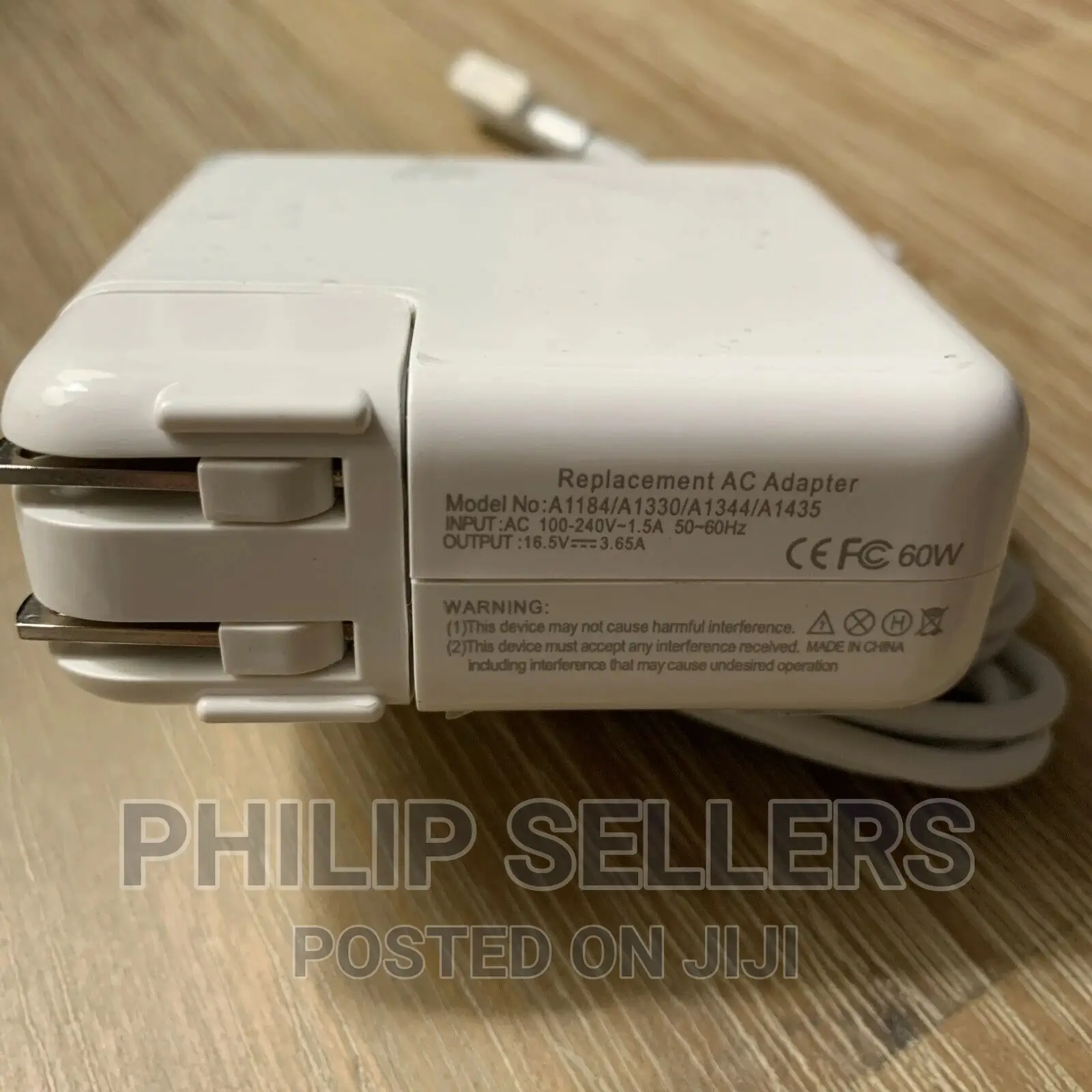 60W Magsafe Replacement Power Adapter Charger Macbook Pro A1