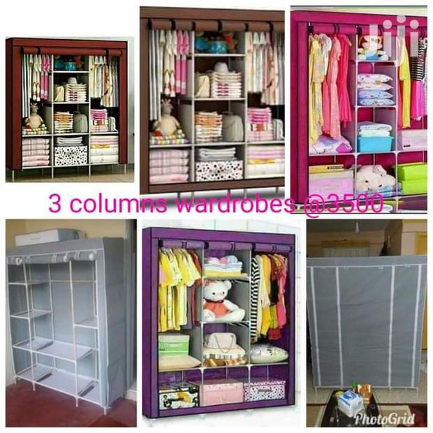 Quality 3 Columns Wardrobe