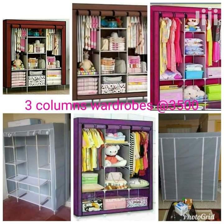 Quality 3 Columns Wardrobe