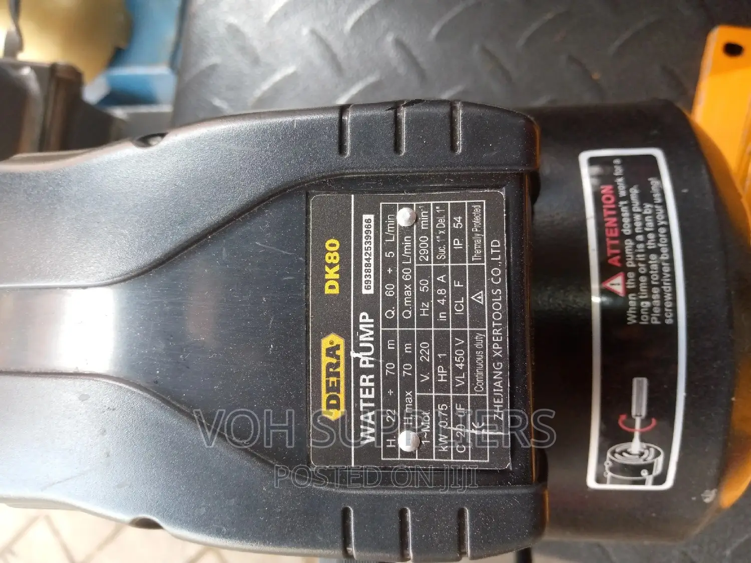 1hp Booster Pump Dera
