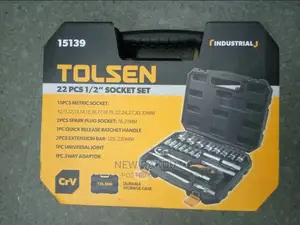 Tolsen 22pcs 1/2" Socket Set