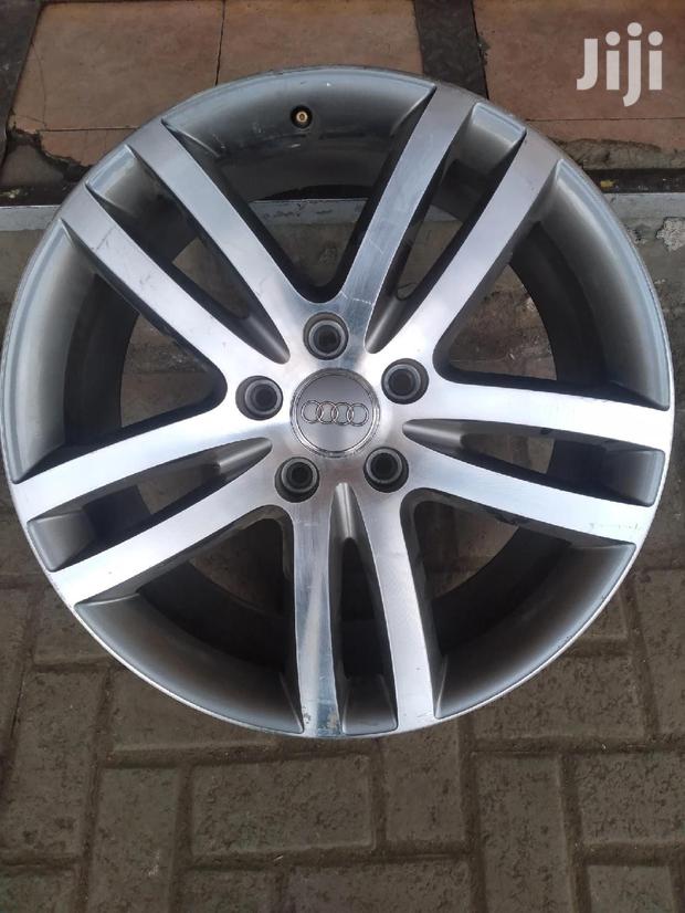 Original Rims Set Size 20 Inch for Audi. - thumbnail 2