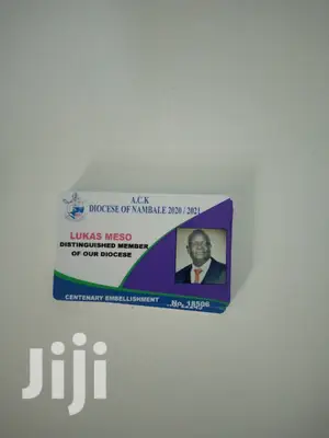Plastic Job ID Cards