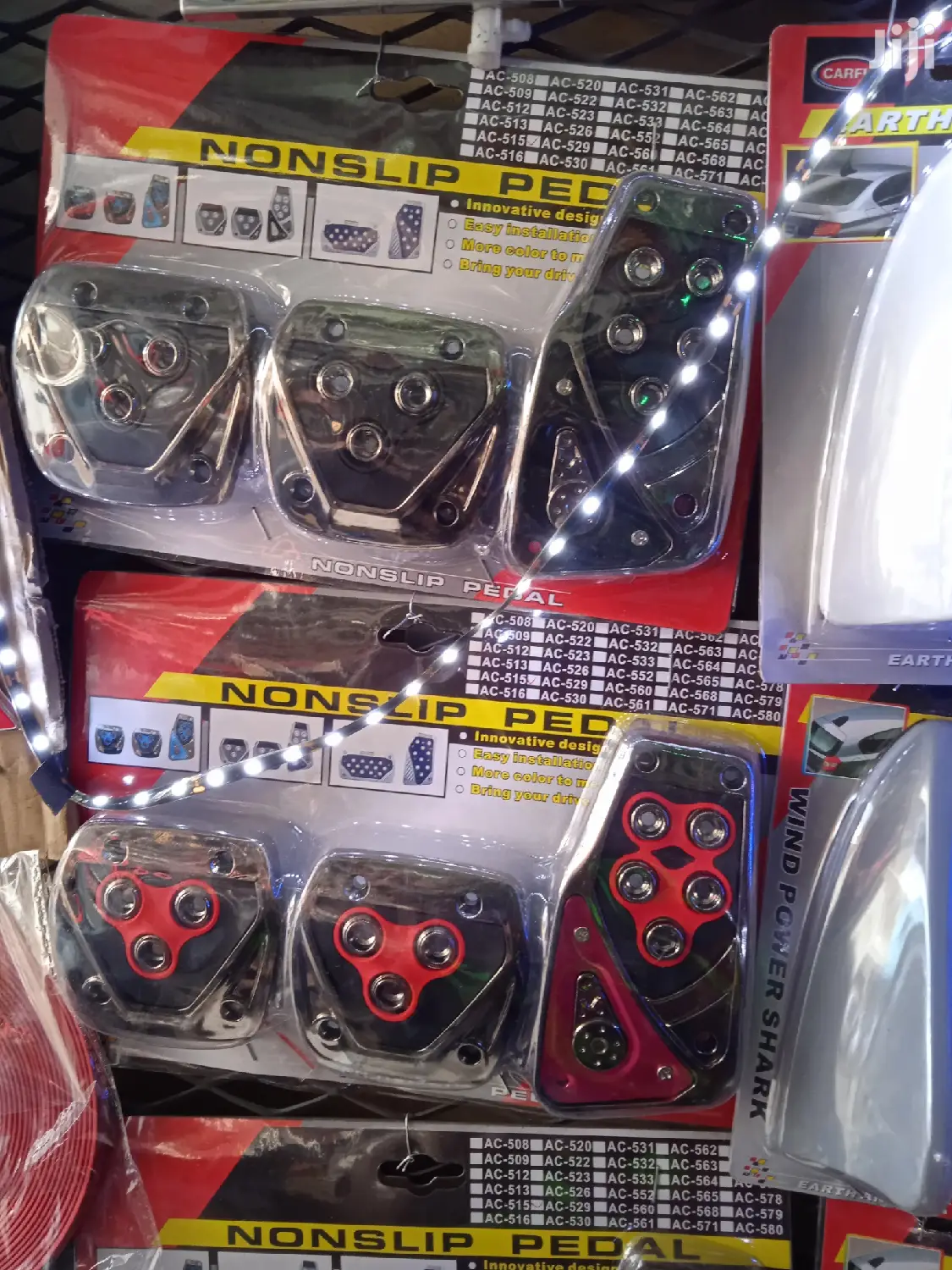 Brans New Manual Nonslip Pedal Covers