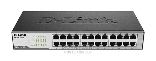 D-link 24 Ports 10/100mbps Unmanaged Switch - thumbnail 4
