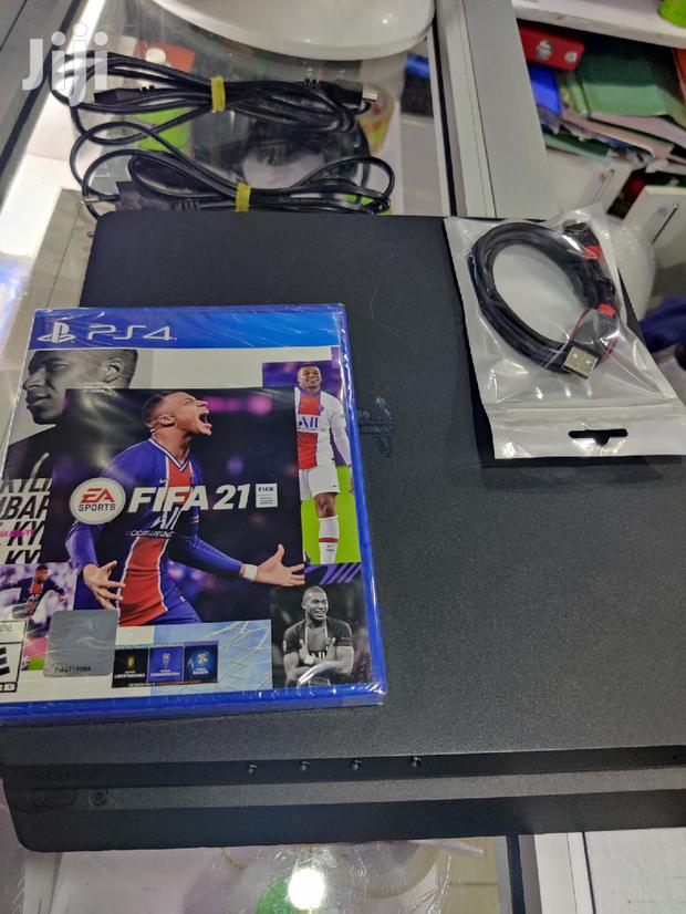 Ps4 500GB Slim + Fifa 21 Game - main view