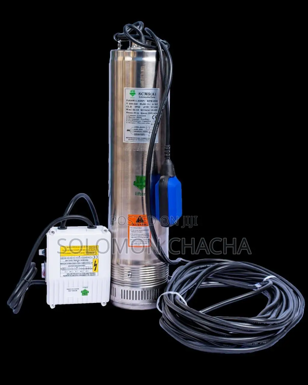 100m Solar Direct Submersible To Water