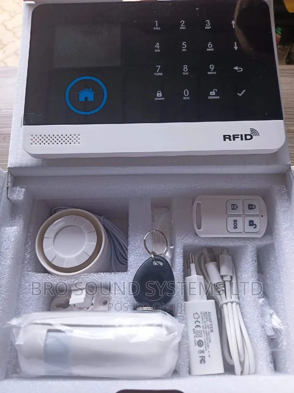 Smart Home Security Alarm System Gsm / Wi-fi / Tuya / Alexa
