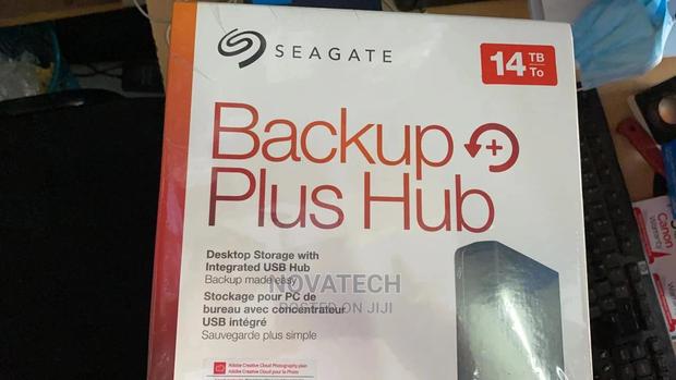 Seagate 14TB Hard Drive Disk HDD Backup Plus Hub - main view
